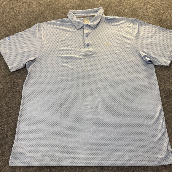 Callaway Other - Callaway Golf Polo Shirt XL Blue Opti Dri Performance Stretch NWT